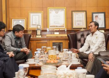 FOTO. Ketua DPRD Provinsi Jambi Edi Purwanto bertemu Dubes Singapura
